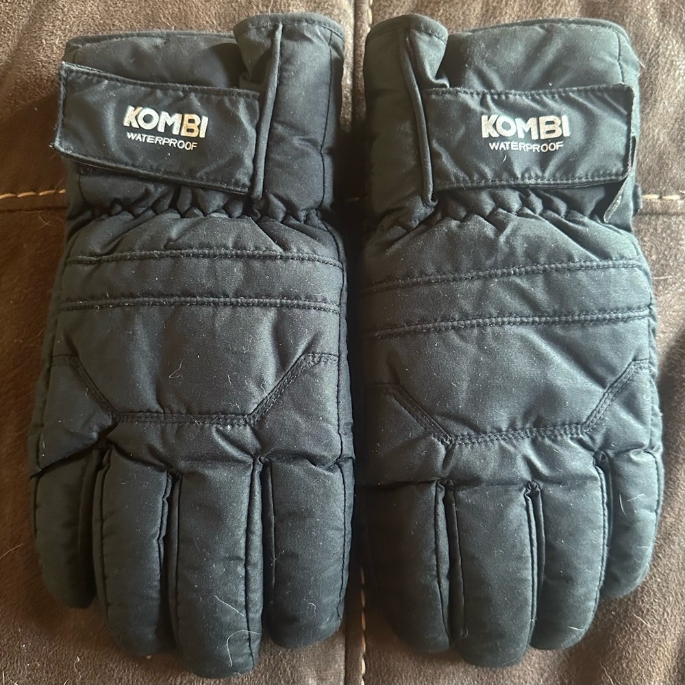 Kombi Black Waterproof Gloves Men’s Size Small